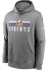 Main image for Nike Minnesota Vikings Mens Grey Club Long Sleeve Hoodie