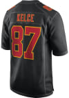 Main image for Travis Kelce  Nike Kansas City Chiefs Black Alt Football Jersey