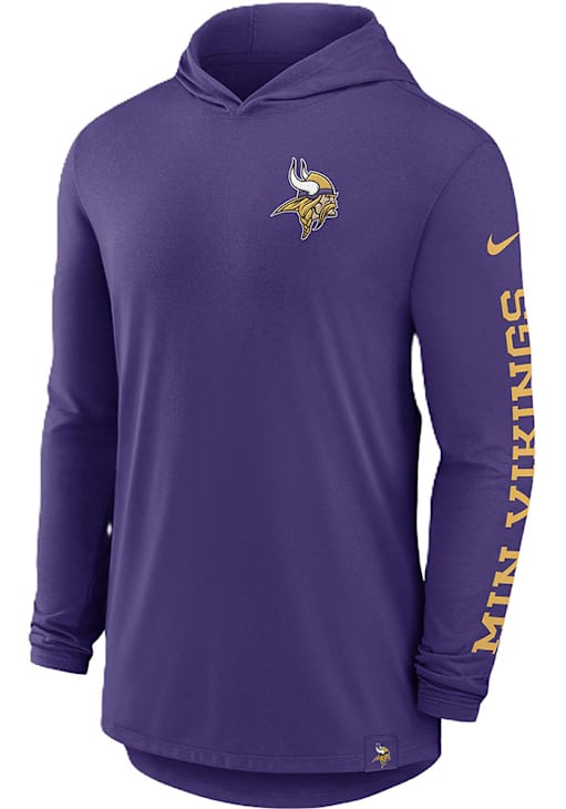 Nike Minnesota Vikings Mens PURPLE Blitz Dri-Fit Lightweight