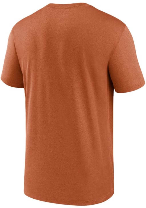 Nike Texas Longhorns Burnt Orange Sideline Legend Short Sleeve T Shirt