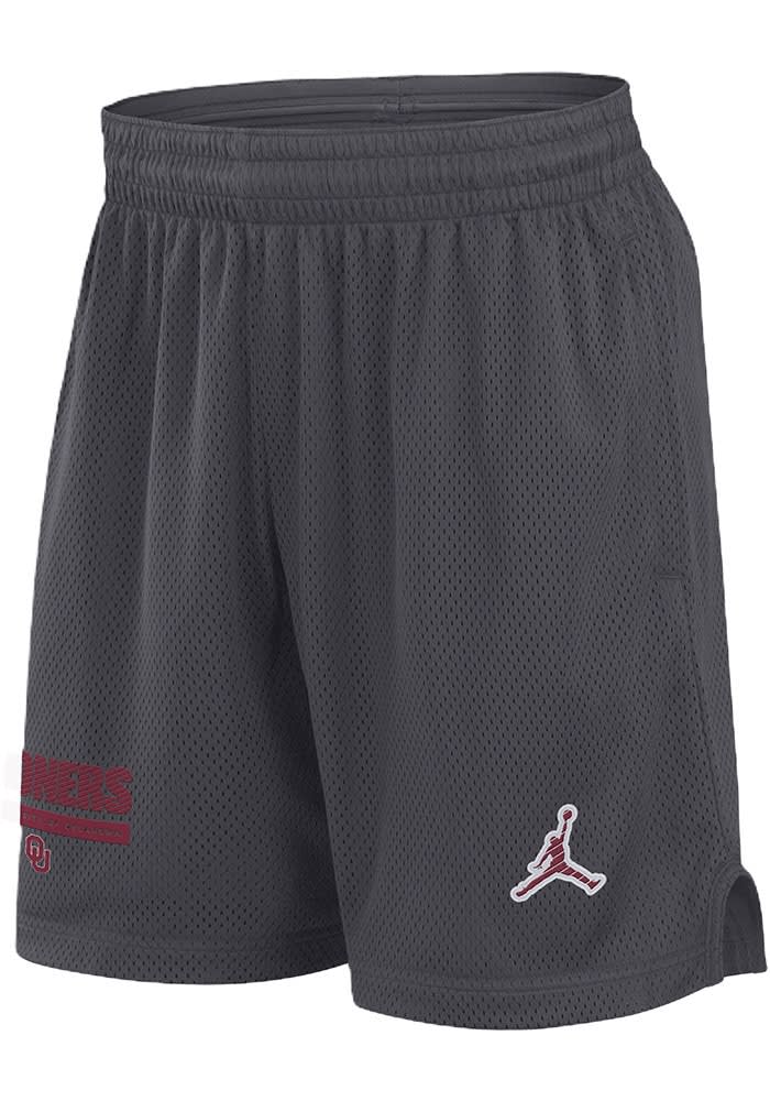 Oklahoma Sooners Mens Nike ANTHRACITE Sideline Shorts - 173204278