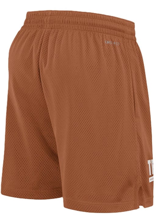 Nike Texas Longhorns Mens Burnt Orange Sideline Shorts