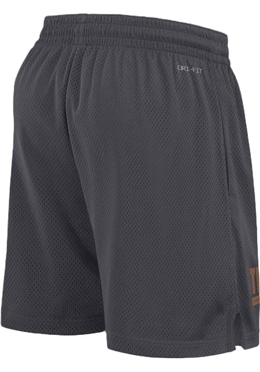Nike Texas Longhorns Mens Grey Sideline Shorts