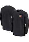 Main image for Nike Cincinnati Bengals Mens Black Sideline Coach Long Sleeve Sweatshirt