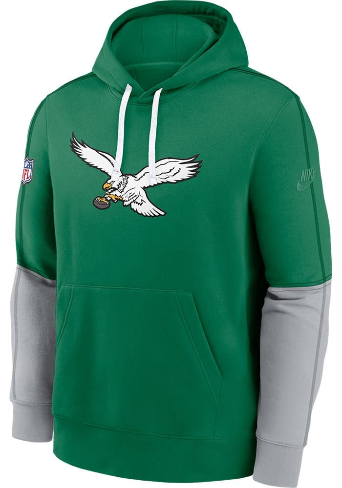 Nike Philadelphia Eagles Mens Sideline Club Hoodie KELLYGREEN