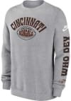 Main image for Nike Cincinnati Bengals Mens Grey Rewind Long Sleeve Crew Sweatshirt