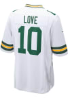 Main image for Jordan Love  Nike Green Bay Packers White Game Football Jersey