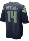 Main image for DK Metcalf  Nike Seattle Seahawks Navy Blue Game Football Jersey