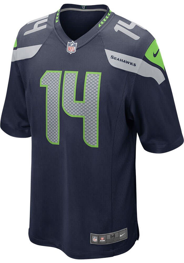 DK Metcalf Seattle Seahawks NAVY Game Jersey - 173204643