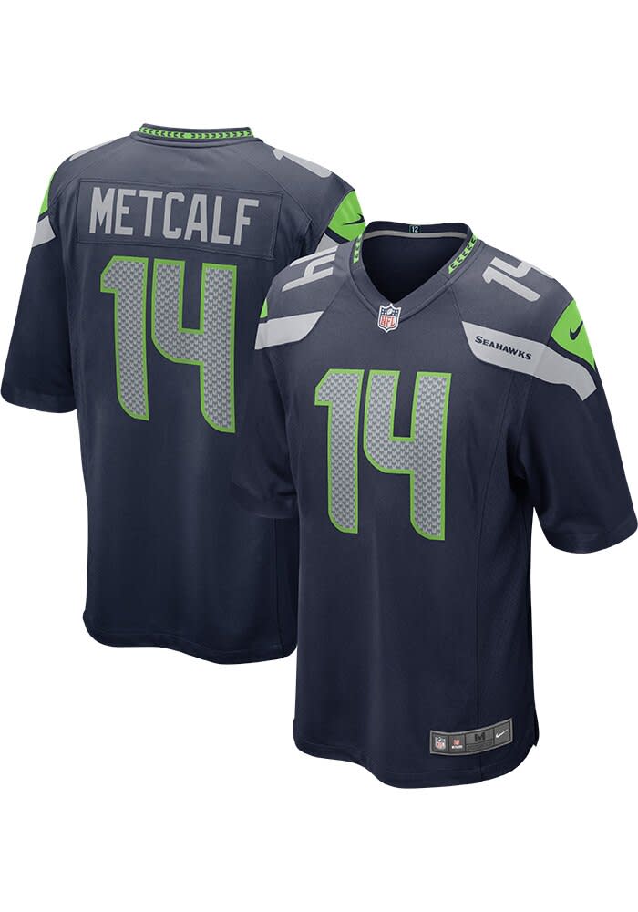 ユニフォーム Seattle Seahawks NFL Jersey DK Metcalf DK Metcalf Seattle Seahawks NAVY Game Jersey - 173204643