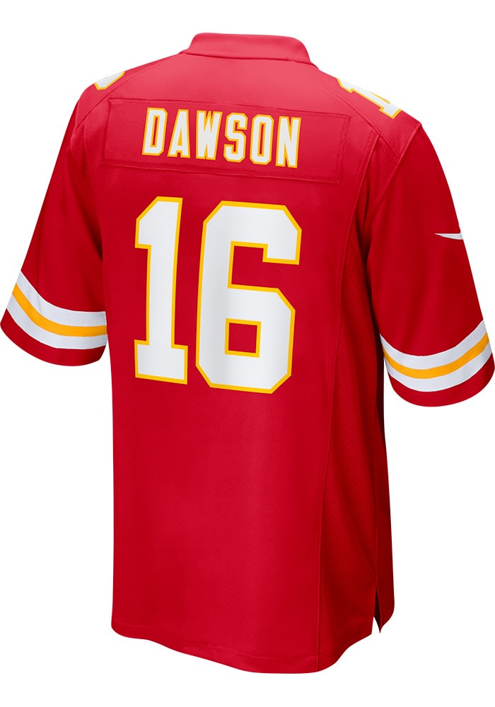 Len Dawson Kansas City Chiefs Red Game Jersey - 173204647