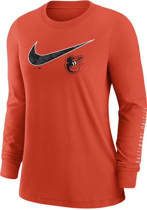 Nike Orioles T Shirts For Women Women's Baltimore Orioles Jackson