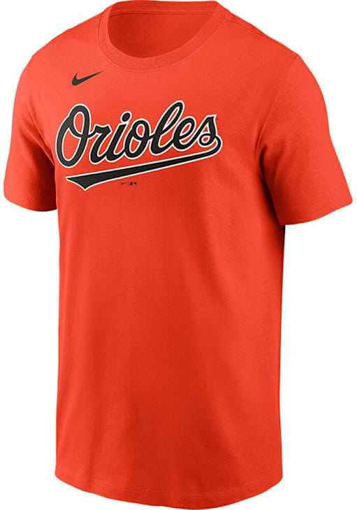 Cedric Mullins Baltimore Orioles ORANGE Alt Short Sleeve Player T