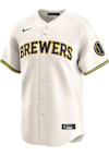 Main image for Nike Milwaukee Brewers Mens Ivory Home 2024 Limited Baseball Jersey