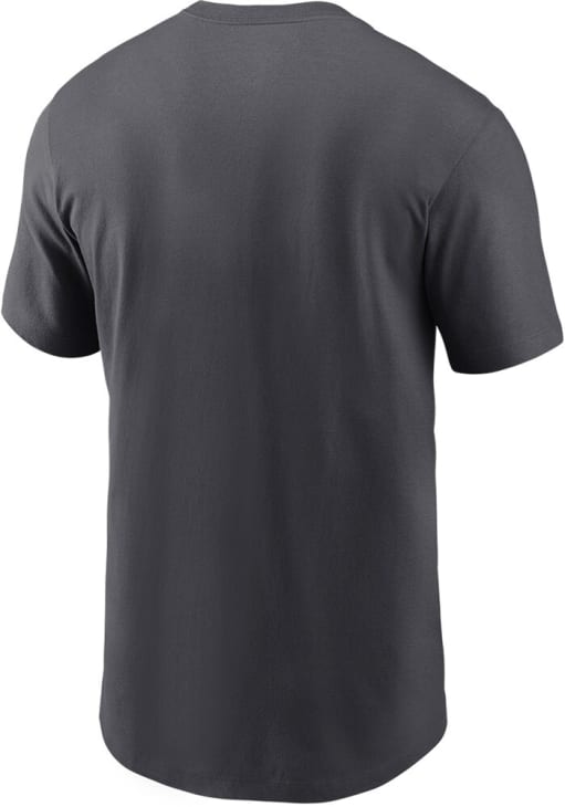 Nike Philadelphia Eagles Grey Team Name Design Short Sleeve T Shirt