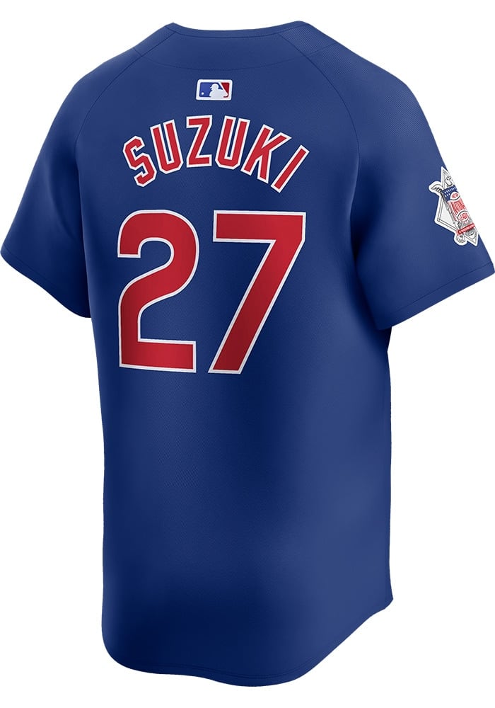 Seiya Suzuki Chicago Cubs Mens ROYAL Alt 2024 Limited