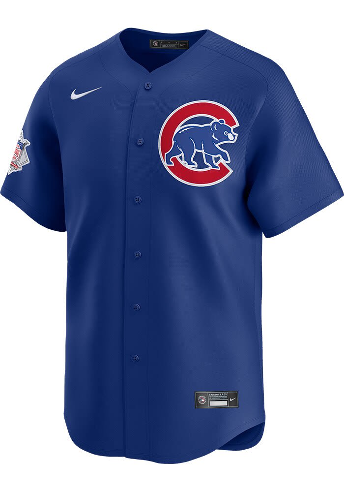 タグ付き　美品　CHICAGO CUBS ダルビッシュ有　ユニホーム　大リーグ Seiya Suzuki Chicago Cubs Mens ROYAL Alt 2024 Limited