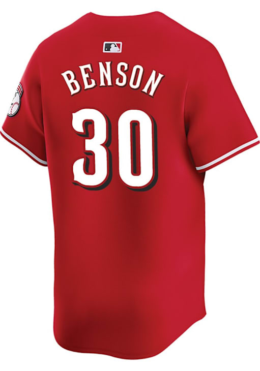 Will Benson Cincinnati Reds Mens Red Alt 2024 Limited Baseball