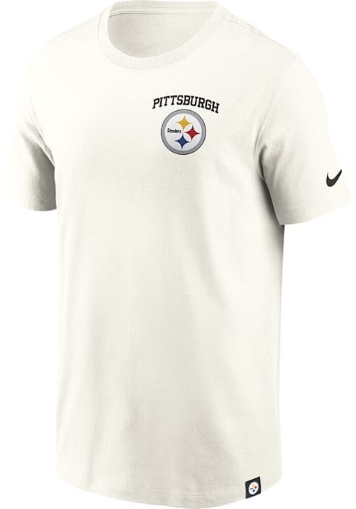 Nike Pittsburgh Steelers CREAM Blitz Essential Cotton Short Sleeve