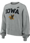 Main image for Nike Iowa Hawkeyes Womens Grey Essential Crew Sweatshirt