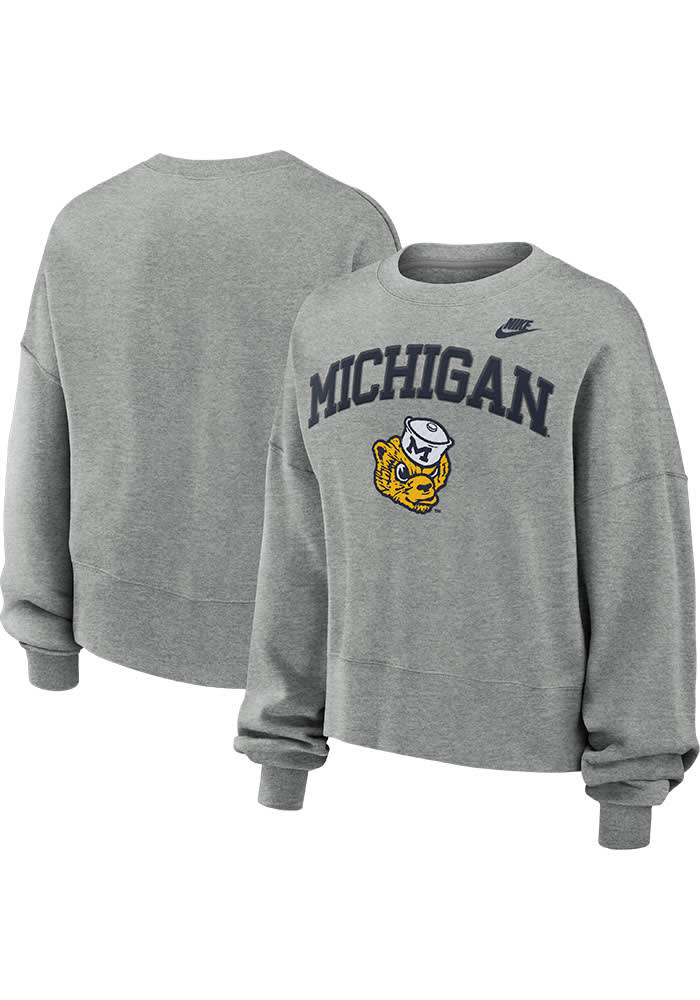 Vintage Nike - Michigan Wolverines Zip-Up Jacket 1990s XX