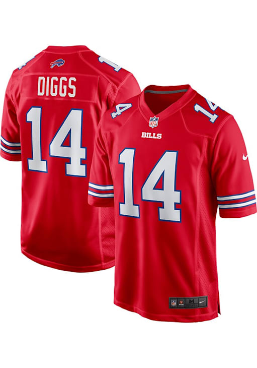 Stefon Diggs Buffalo Bills Red Alt Jersey 173205974