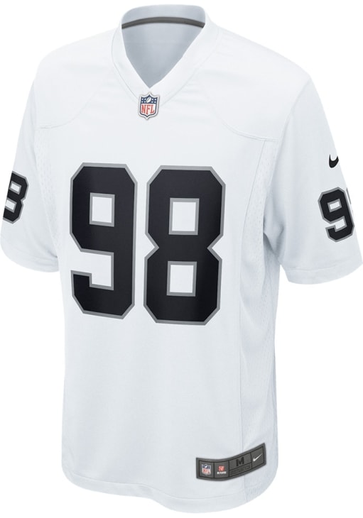 Maxx Crosby  Nike Las Vegas Raiders White Road Football Jersey