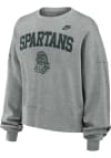 Main image for Womens Michigan State Spartans Grey Nike Essential Crew Sweatshirt