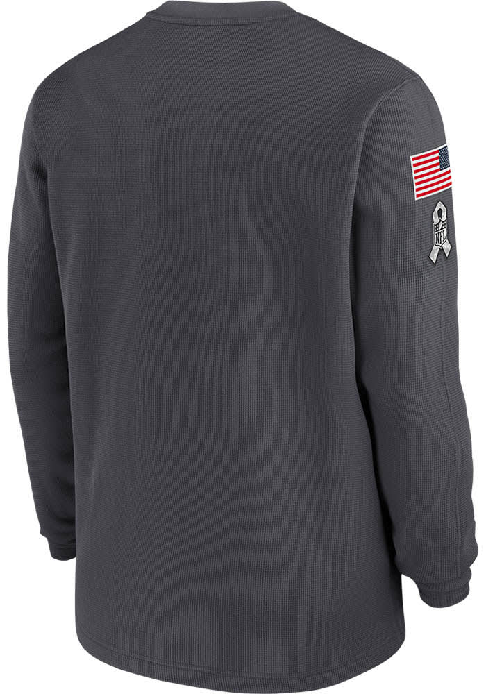Nike Detroit Lions Mens GREY Salute to Service Crew