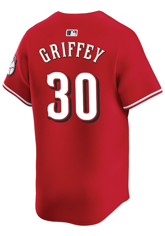 Ken Griffey Jr Nike Cincinnati Reds Red Alt Limited Baseball Jersey Red 100 POLYESTER Size S Rally House