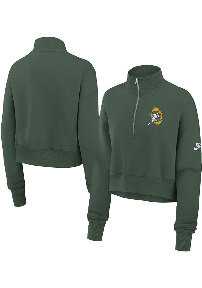 Green Bay Packers Nike Womens GREEN Rewind Pheonix Long