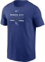 Kansas City Royals Nike Color Bar T Shirt - Blue