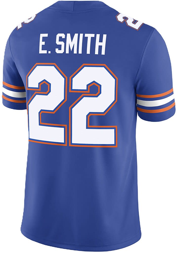 Emmitt Smith Nike Florida Gators Blue Jordan Home Game Football Jersey