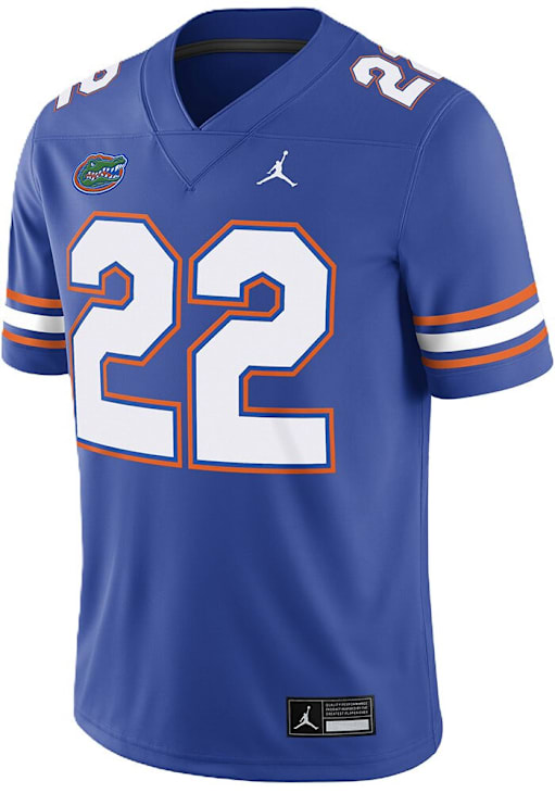 Emmitt Smith Florida Gators ROYAL Jordan Home Game Jersey 173207152 - Main Image