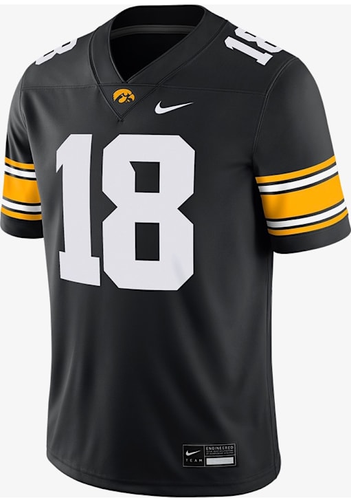 Nike Black Iowa State Football Jersey Nike Mens BLACK Iowa