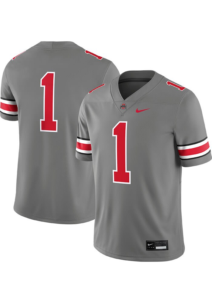 Nike Ohio State大学 アメフト ゲームシャツ XXL Nike College (Ohio State) Men's Game Football Jersey. Nike.com