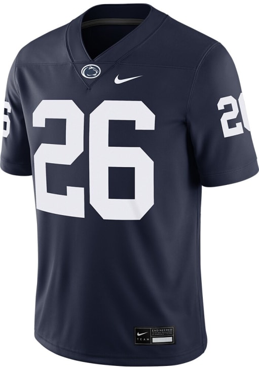 Saquon Barkley  Nike Penn State Nittany Lions Navy Blue Home Football Jersey
