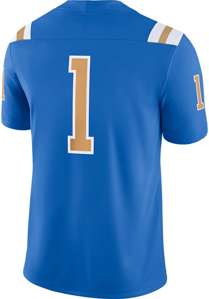 【NIKE】UCLA Bruins Men's Nike Dri-FIT College Game Jersey Nike Mens ROYAL UCLA Bruins Jordan Home Game Jersey - 173207370