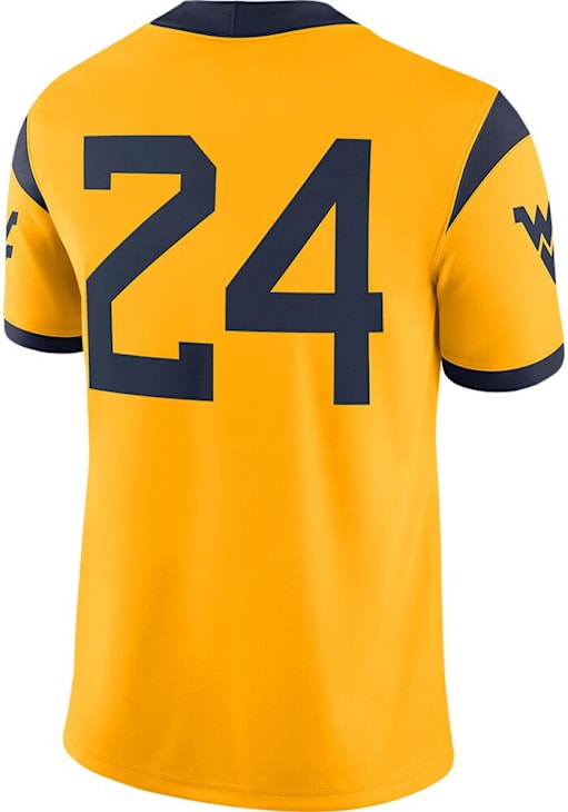 Nike West Virginia Mountaineers GOLD Alternate Game Jersey 173207411