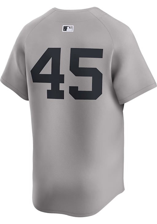 Gerrit Cole New York Yankees Mens GREY Road Number Only 2024
