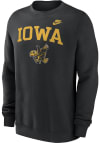 Main image for Mens Iowa Hawkeyes Black Nike Legacy Arch Crew Sweatshirt