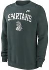 Main image for Mens Michigan State Spartans Green Nike Legacy Arch Crew Sweatshirt