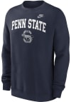 Main image for Mens Penn State Nittany Lions Navy Blue Nike Legacy Arch Crew Sweatshirt