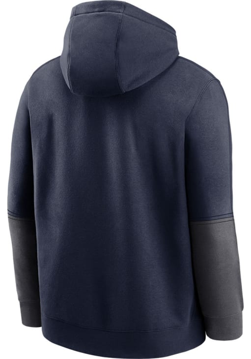 Nike Penn State Nittany Lions Mens Navy Blue Team Issue Club Long Sleeve Hoodie