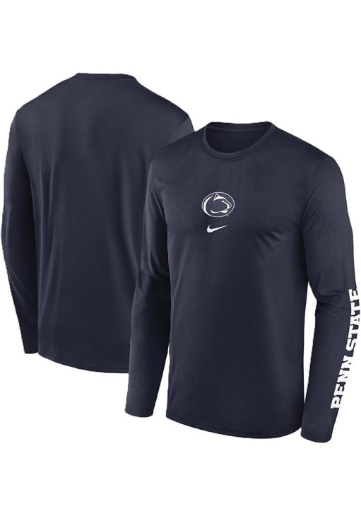 Nike Penn State Nittany Lions Navy Blue Legend Two Long Sleeve T-Shirt