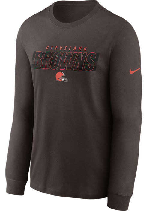 Nike Browns Playbook Long Sleeve T Shirt