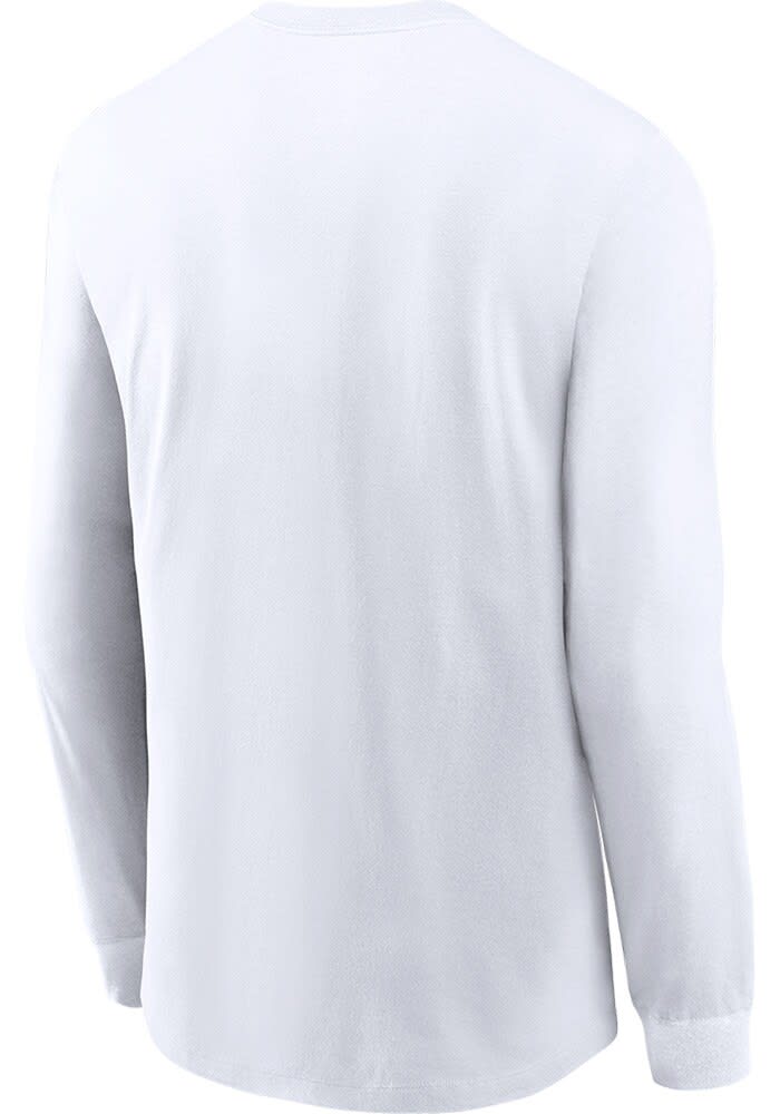 Nike Texas Longhorns Legacy Logo Long Sleeve T Shirt White