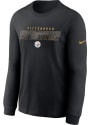 Pittsburgh Steelers Nike Playbook T Shirt - Black