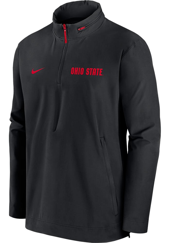 Nike Ohio State Buckeyes Mens BLACK Sideline Coach Light Weight