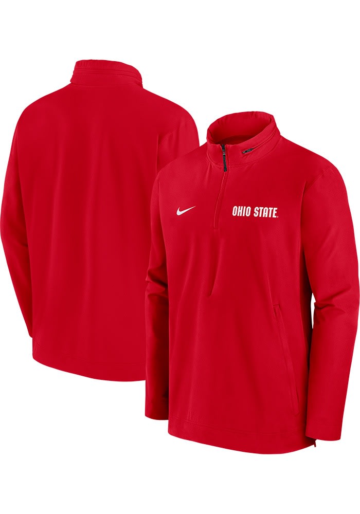 Nike Ohio State Buckeyes Mens Red Sideline Coach Light Weight